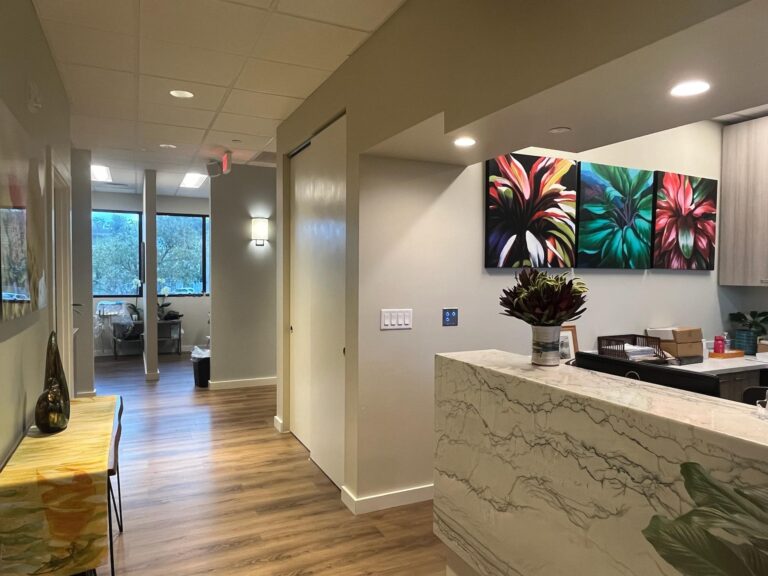 Pukalani Dental high-end medical office construction in Maui, Hawaii