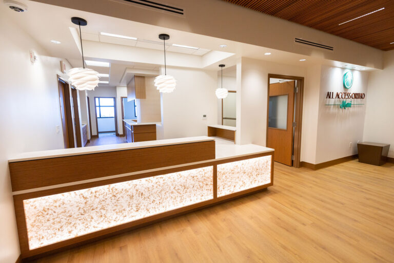 All Access Ortho modern orthopedic care facility construction in Maui